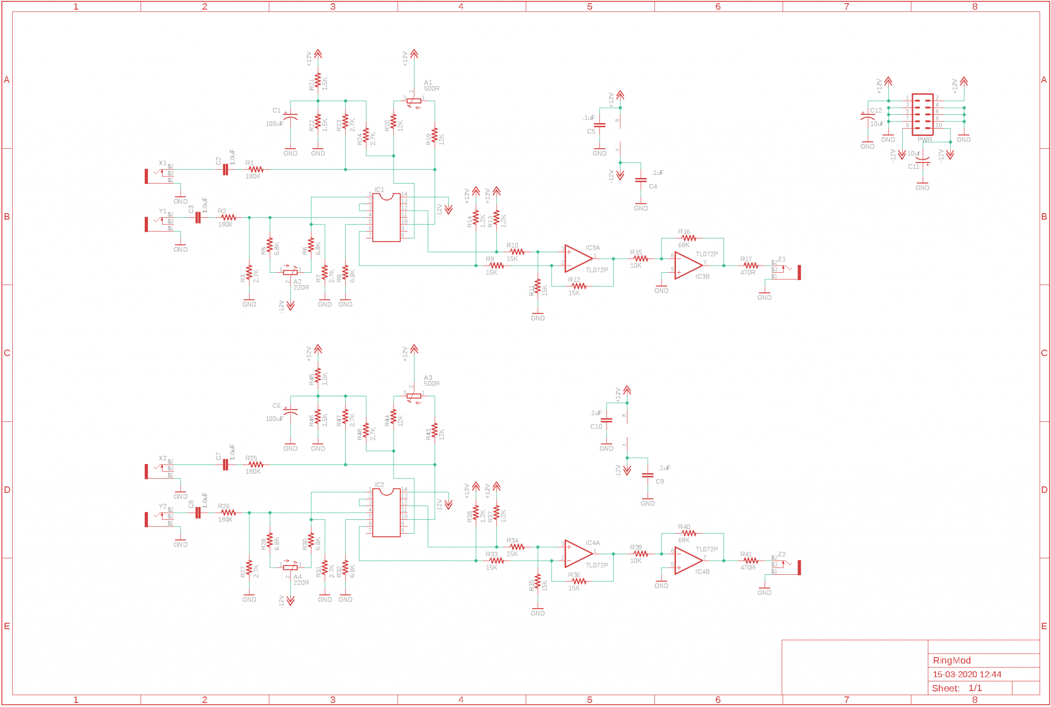 Ring Modulator Working Principle